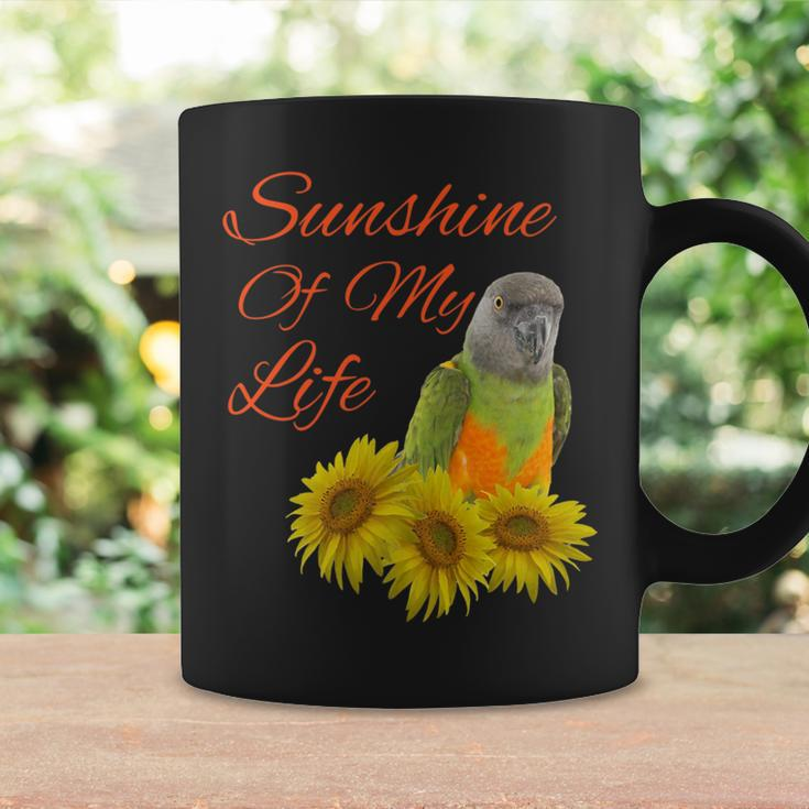 Senegal Parrot Sunshine Sunflower Coffee Mug Gifts ideas
