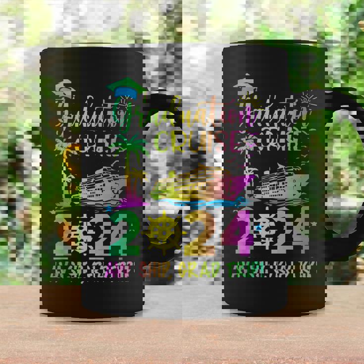 Senior 2024 Graduation Cruise Aw Ship Grad Trip Party Coffee Mug Gifts ideas