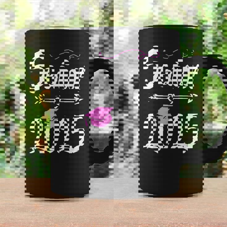 Senior 2025 Pink Tassel Class Of 2025 Graduate Graduation Coffee Mug Gifts ideas