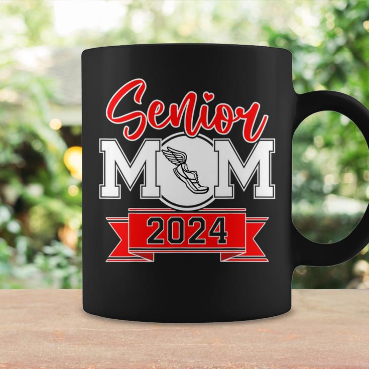 Senior Mom 2024 Track And Field Class Of 2024 Mom Graduation Coffee Mug Gifts ideas