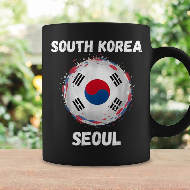Seoul South Korea Retro Vintage Korean Flag Souvenirs Coffee Mug Gifts ideas