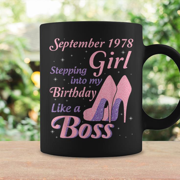 September 1978 Girl Stepping Into My Birthday Like A Boss Coffee Mug Gifts ideas