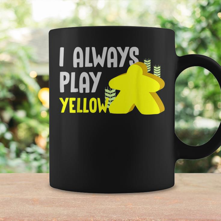 Settlers Board Game Quote I Always Play Yellow Coffee Mug Gifts ideas