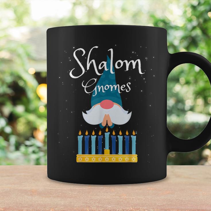 Shalom Gnomes Jewish Hanukkah Blessing Chanukah Lights Coffee Mug Gifts ideas
