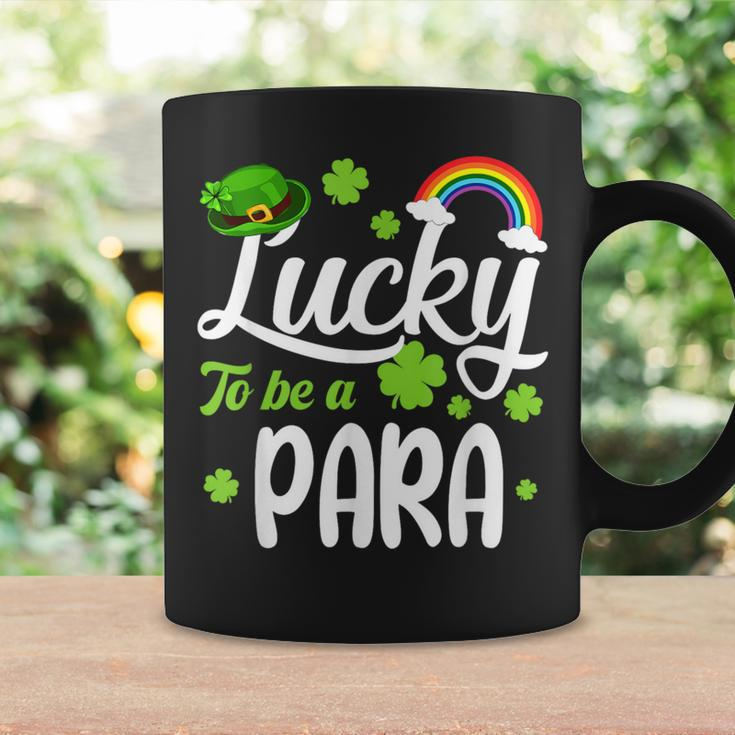 Shamrocks Lucky To Be A Para Happy St Patrick's Day Coffee Mug Gifts ideas