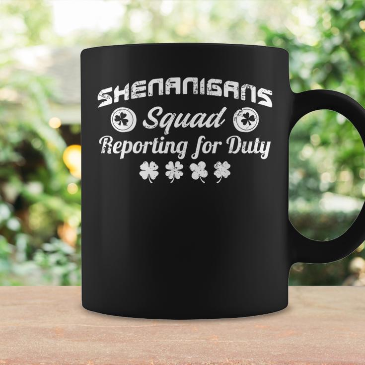 Shenanigans Squad St Patrick's Day Matching Vintage Coffee Mug Gifts ideas