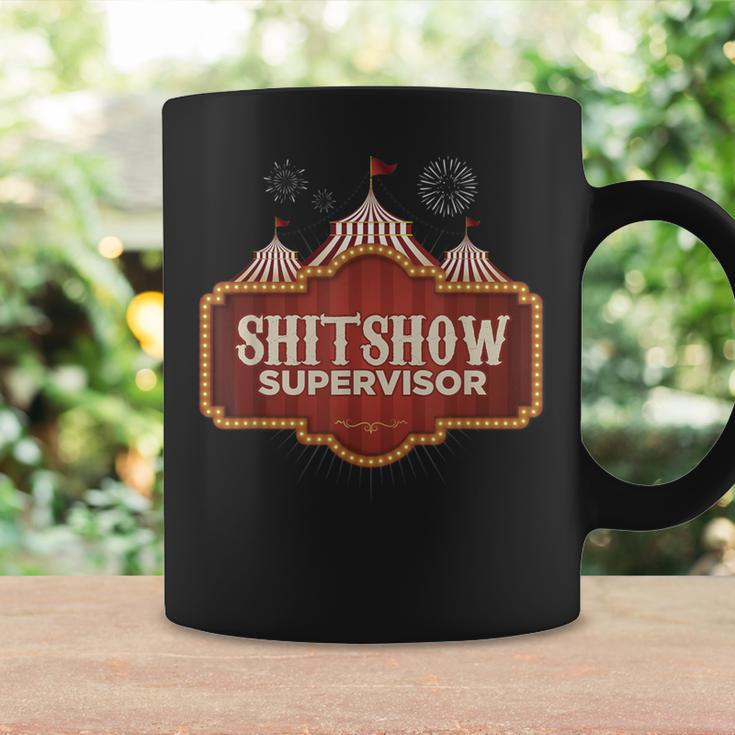 Shit Show Supervisor Boss Manager Teacher & Mom Coffee Mug Gifts ideas