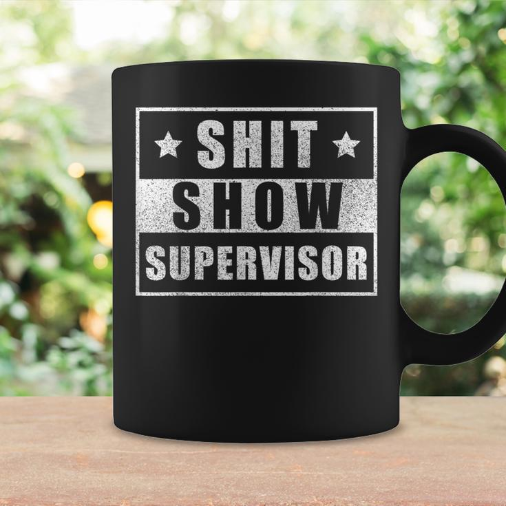 Shit Show Supervisor Mom Boss Manager Teacher Coffee Mug Gifts ideas