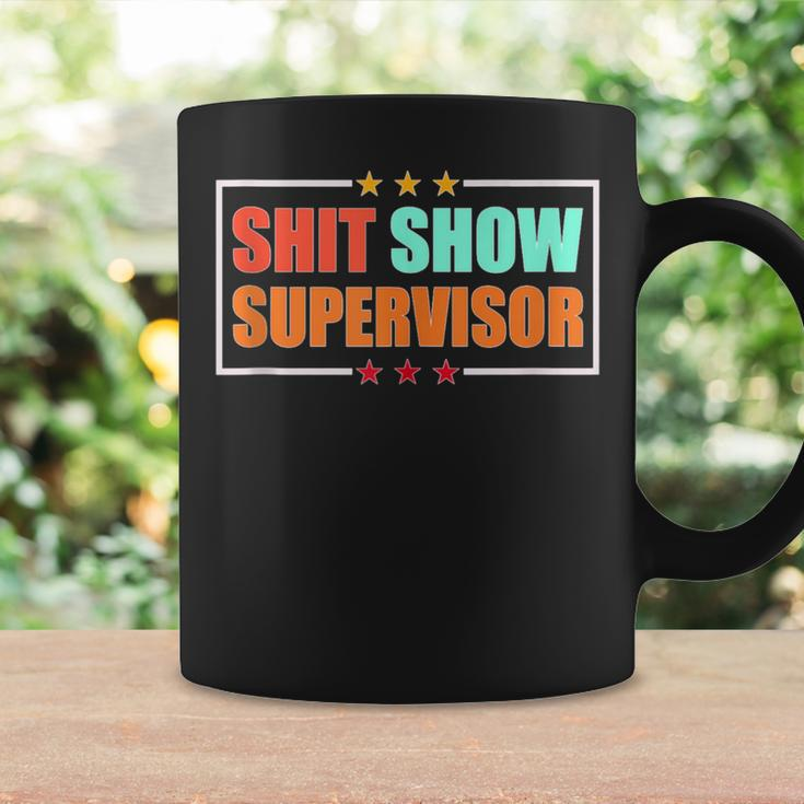 Shit Showsupervisor Mom Dad Boss Manager Teacher Babysitter Coffee Mug Gifts ideas