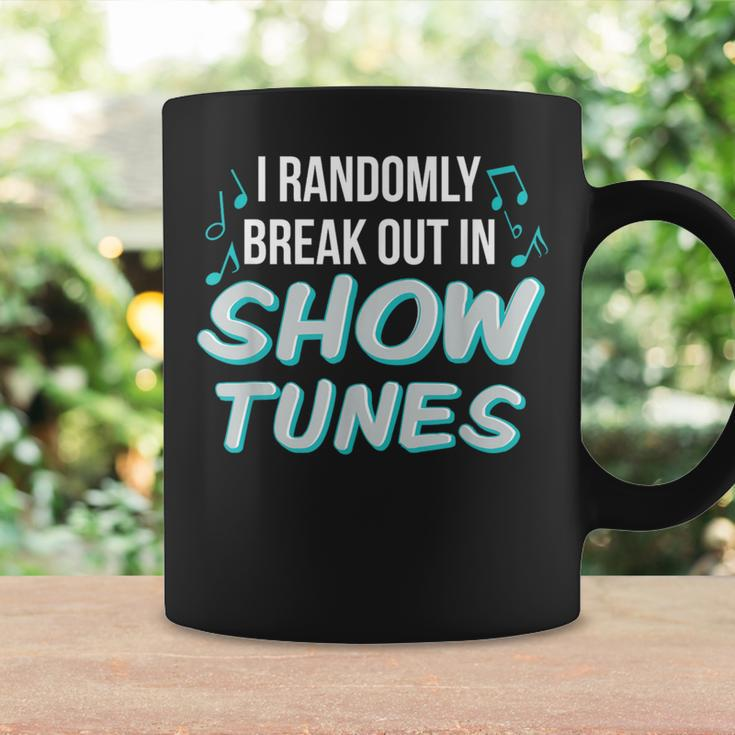 Show Tune Singer Theater Lover Broadway Musical Coffee Mug Gifts ideas