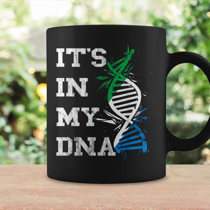 Sierra Leone It's In My Dna Siera Leonean Roots Flag Coffee Mug Gifts ideas