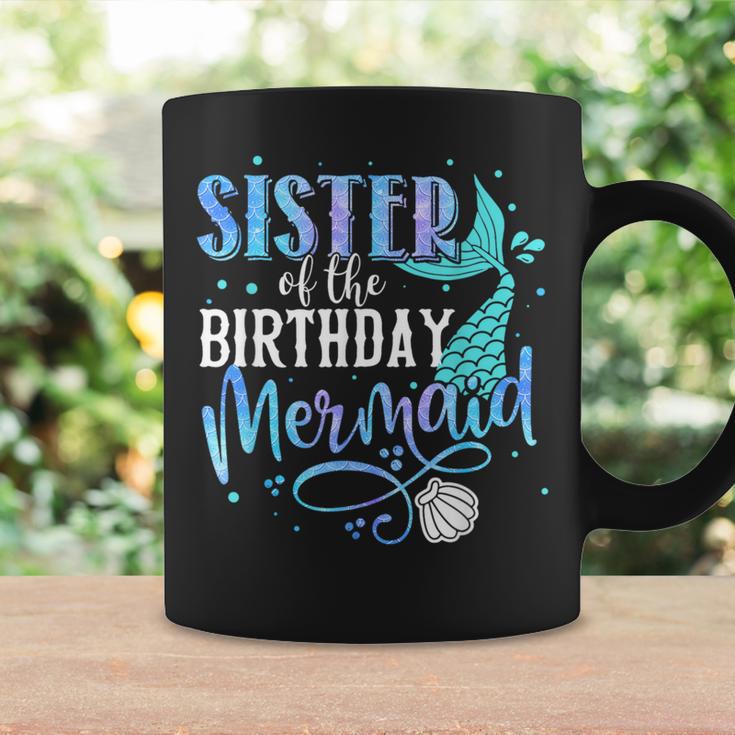 Sister Of The Birthday Mermaid Family Matching Party Squad Coffee Mug Gifts ideas