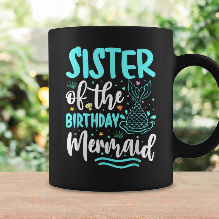 Sister Of The Birthday Mermaid Family Matching Party Squad Coffee Mug Gifts ideas