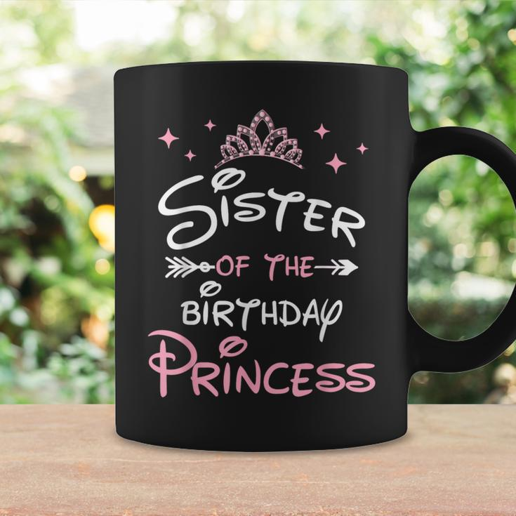 Sister Of The Birthday Princess Toddler Kid Girl Family Cute Coffee Mug Gifts ideas