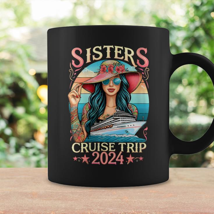 Sisters Cruise Trip 2024 Sister Cruising Vacation Trip Coffee Mug Gifts ideas