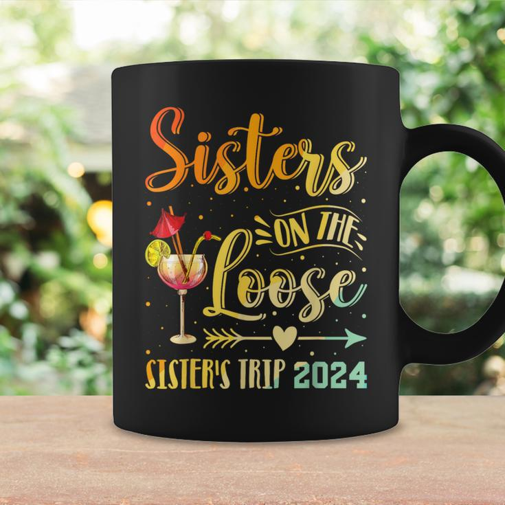 Sister's Trip 2024 Sister On The Loose Sister's Weekend Trip Coffee Mug Gifts ideas