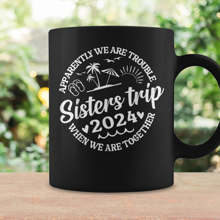 Sisters Trip 2024 Weekend Vacation Girls Trip Matching Coffee Mug Gifts ideas