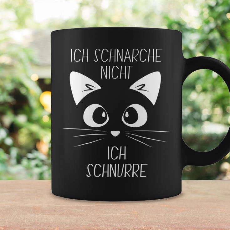 Sleep Ich Schnarche Nicht Ich Purre Katzen Ich Schnarche S Tassen Geschenkideen