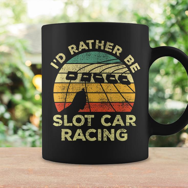 Slot Car Racing Vintage I'd Rather Be Slot Car Racing Coffee Mug Gifts ideas