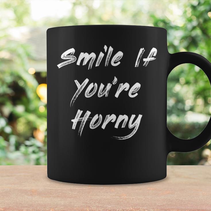 Smile If You're Horny Coffee Mug Gifts ideas