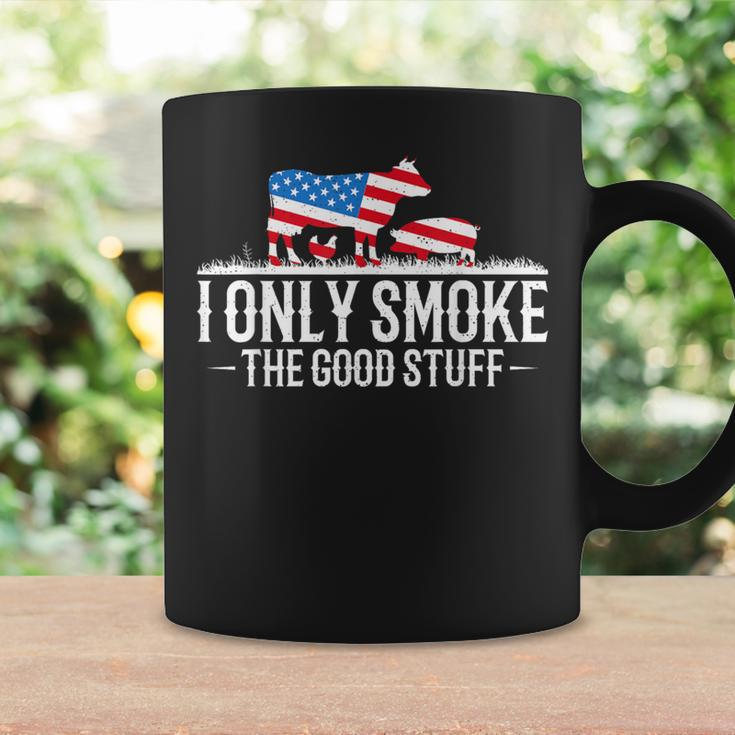 I Only Smoke The Good Stuff Bbq Barbeque Grilling Pitmaster Coffee Mug Gifts ideas