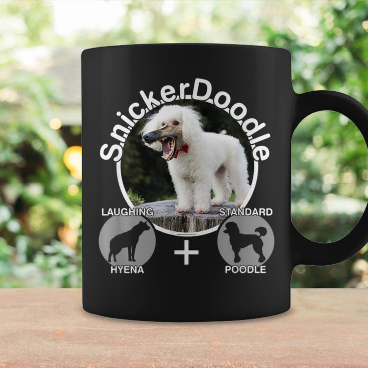 Snickerdoodle Dog Laughing Hyena And Poodle Mix Coffee Mug Gifts ideas