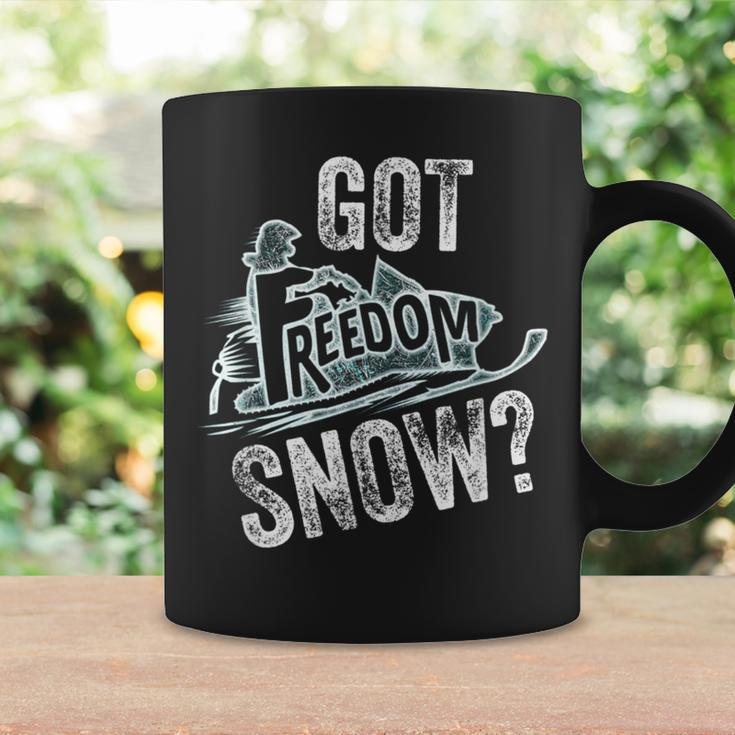 Got Snow Snowmobile Freedom Rider Sled Machine Coffee Mug Gifts ideas