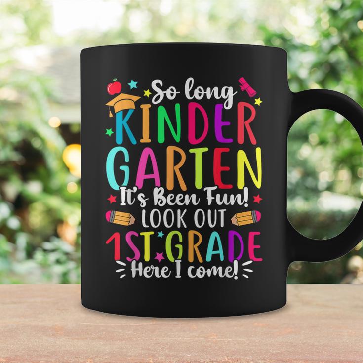 So Long Kindergarten It's Been Fun 1St Grade Here I Come Coffee Mug Gifts ideas