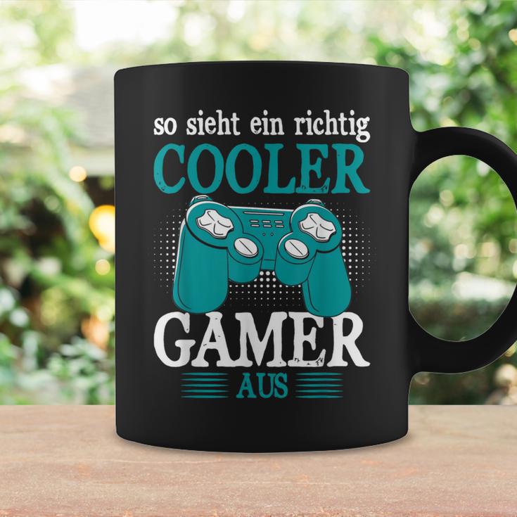 So Sieht Ein Richtig Cooler Gamer Aus Zocker Boys' Tassen Geschenkideen