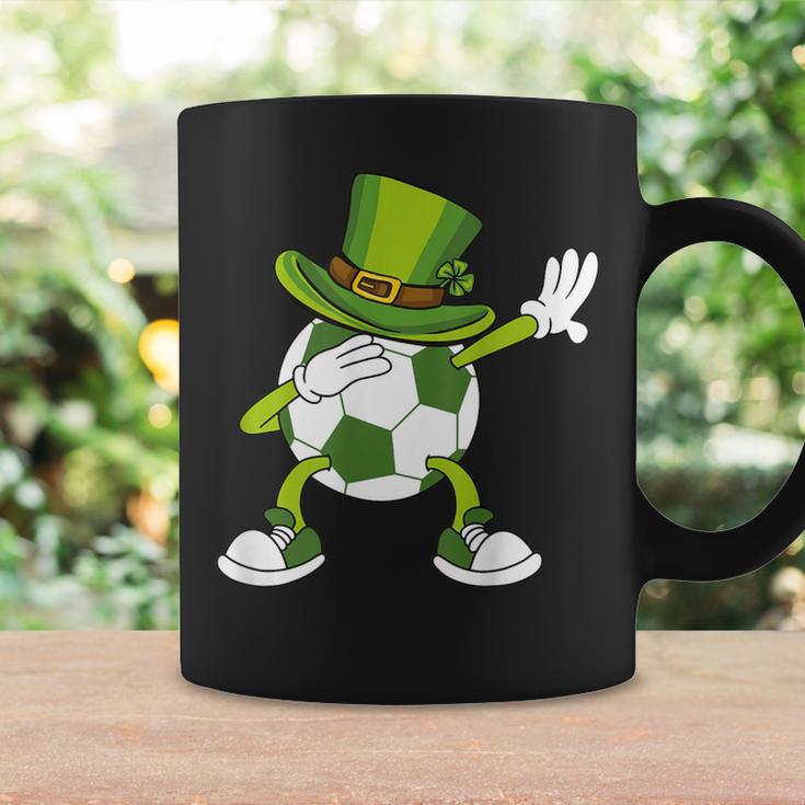 Soccer Boy St Paddys Day Leprechaun Hat Dabbing Soccer Ball Coffee Mug Gifts ideas