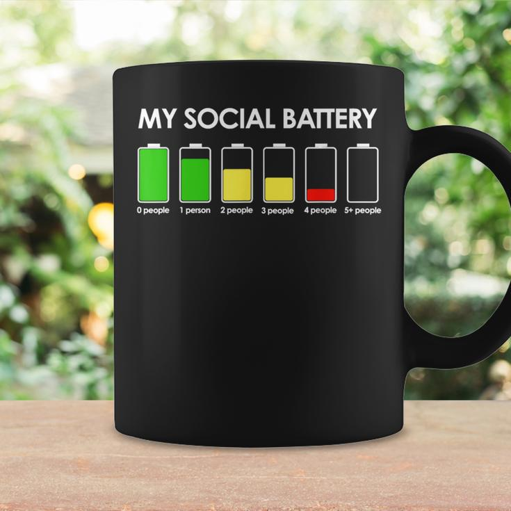 My Social Battery Low Energy Anti Social Introvert Coffee Mug Gifts ideas