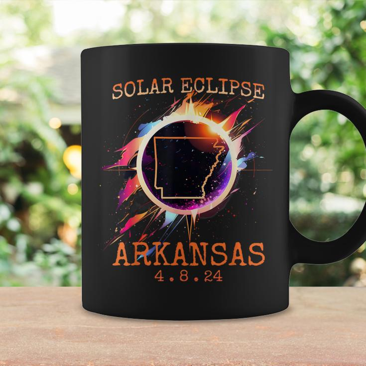 Solar Eclipse 2024 Arkansas Usa State Totality Path Souvenir Coffee Mug Gifts ideas