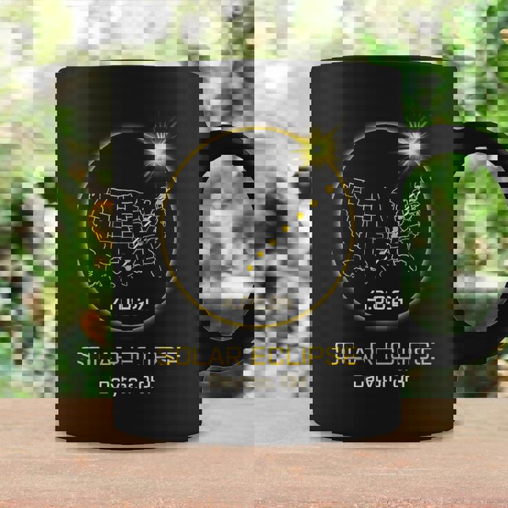 Solar Eclipse 2024 Dayton Oh Ohio Totality Eclipse Coffee Mug Gifts ideas