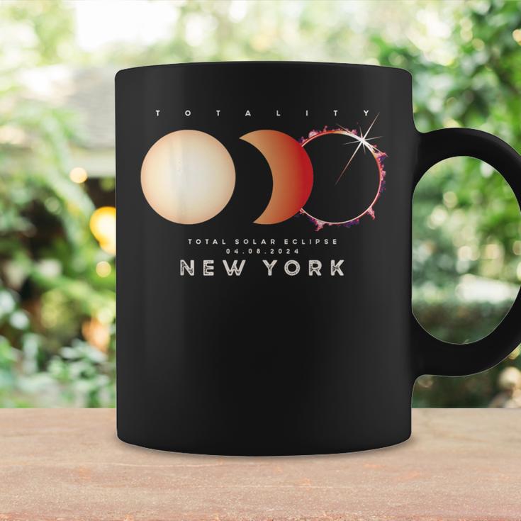 Solar Eclipse 2024 New York Total Eclipse American Graphic Coffee Mug Gifts ideas