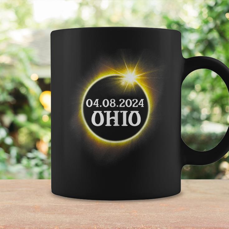 Solar Eclipse 2024 Ohio Usa State Totality Path Souvenir Coffee Mug Gifts ideas