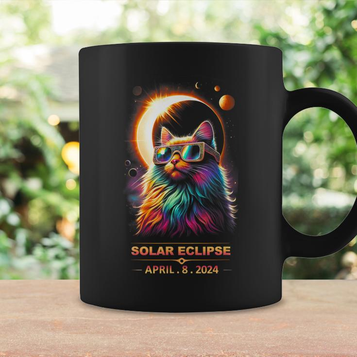 Solar Eclipse April 8 2024 Cats Lovers Coffee Mug Gifts ideas