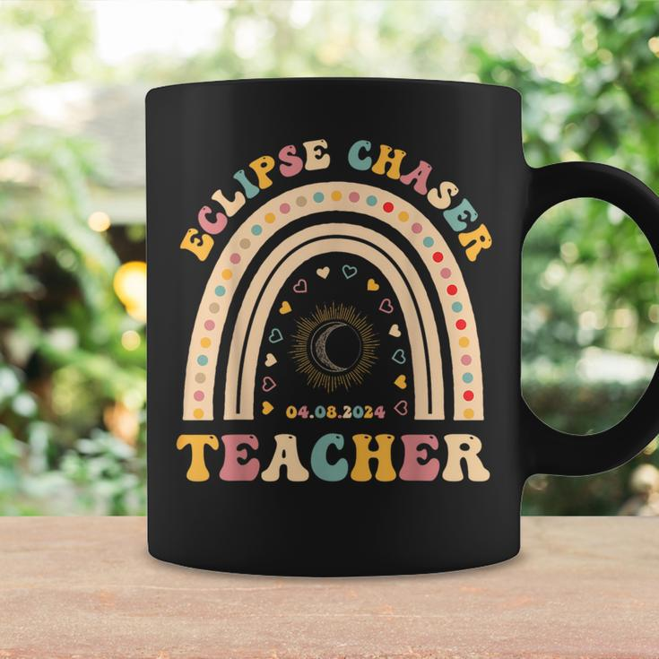 Solar Eclipse Chaser 2024 April 8 Teacher Teaching Educator Coffee Mug Gifts ideas