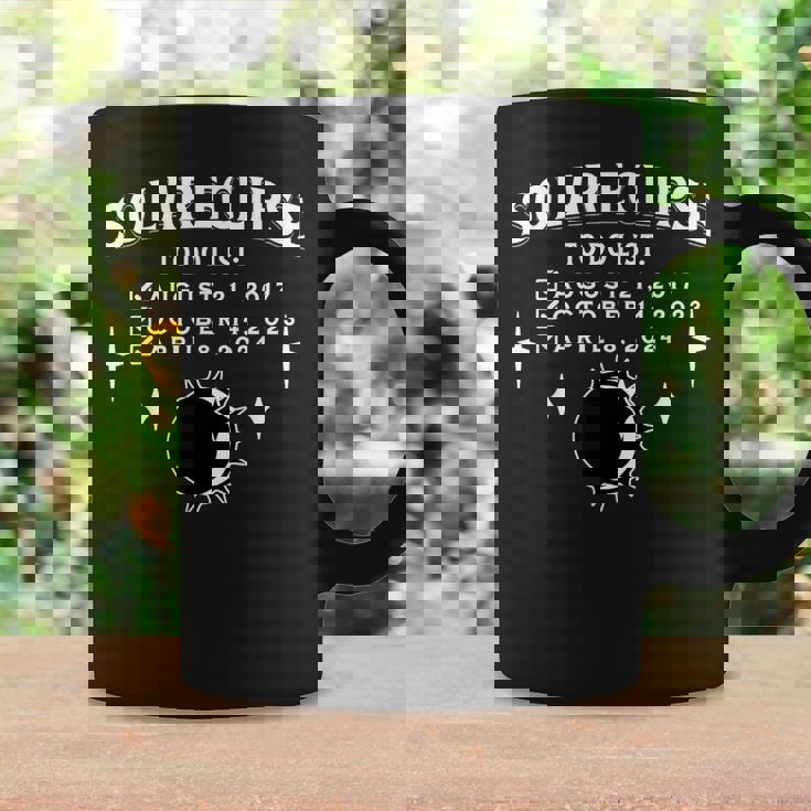 Solar Eclipse Checklist 2017-2024 Astronomical Enthusiast Coffee Mug Gifts ideas