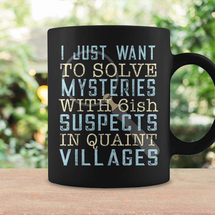 Solve Mysteries Mystery Book Lovers Reading Coffee Mug Gifts ideas