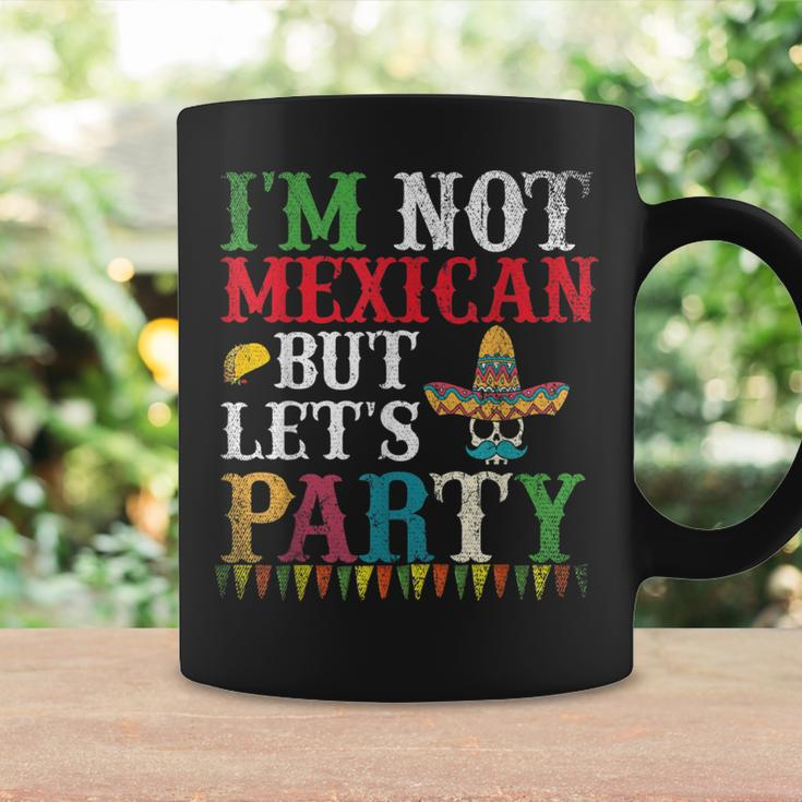 Sombrero Skull Im Not Mexican But Lets Party Cinco De Mayo Coffee Mug Gifts ideas