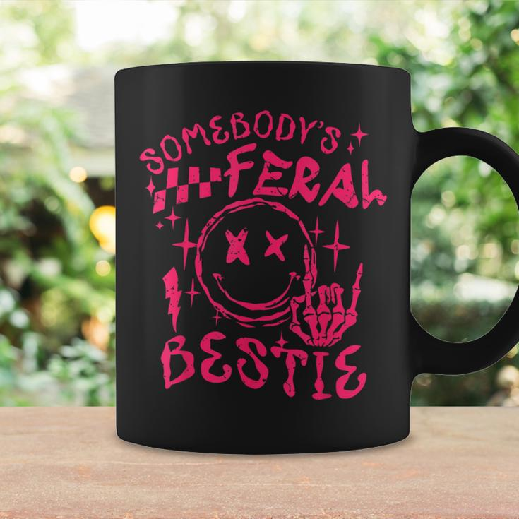 Somebody's Feral Bestie Coffee Mug Gifts ideas