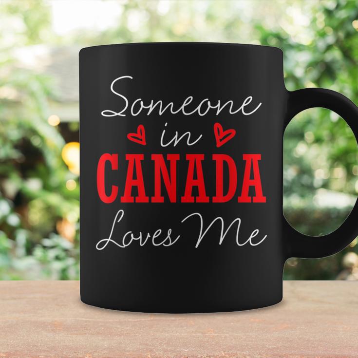 Someone In Canada Loves Me Relationship Couple Coffee Mug Gifts ideas