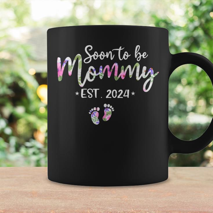 Soon To Be Mommy Mom Est 2024 Expect Baby Pregnancy Coffee Mug Gifts ideas