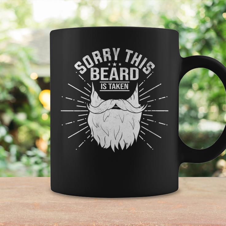 Sorry This Beard Is Taken Bearded Fathers Day Coffee Mug Gifts ideas