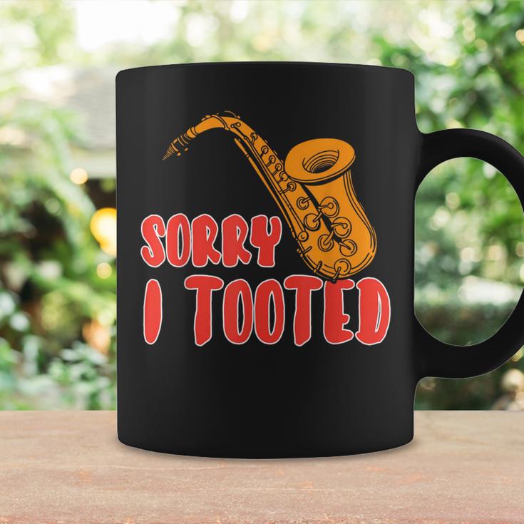 Sorry I Tooted Saxophone Player Coffee Mug Gifts ideas