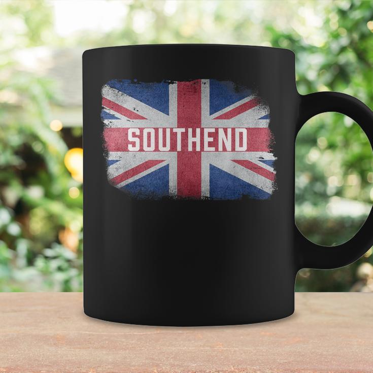 Southend United Kingdom British Flag Vintage Uk Souvenir Coffee Mug Gifts ideas