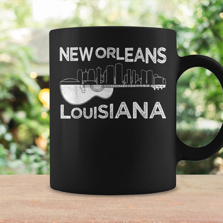Souvenir New Orleans Guitar Music Louisiana New Orleans Coffee Mug Gifts ideas