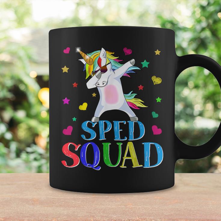 Sped Squad Special Education Unicorn Dab Teacher Coffee Mug Gifts ideas