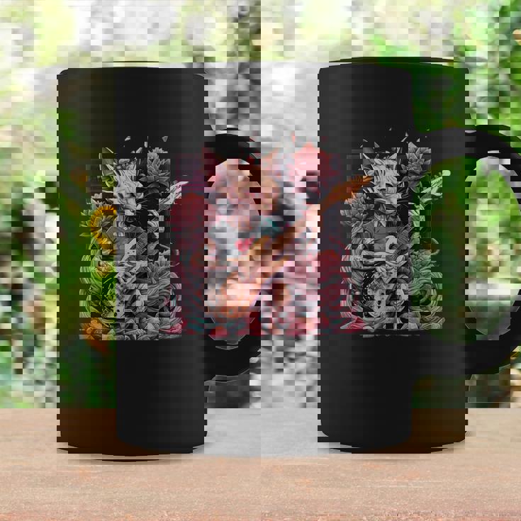 Sphynx Chat Jouant Guitare Électrique Rock Tasse Idées cadeaux
