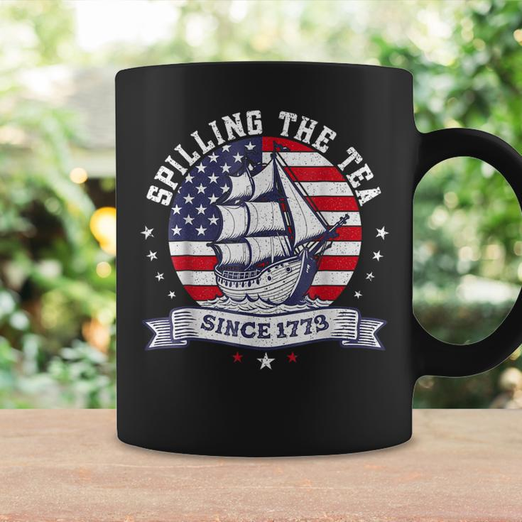 Spilling The Tea Since 1773 History Teacher 4Th Of July Coffee Mug Gifts ideas